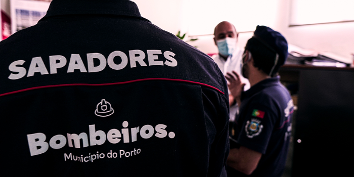 Simulacro de Incêndio: Sapadores Bombeiros do Porto